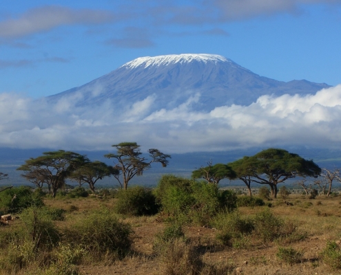 Mount Kilimanjaro in Tanzania, Africa