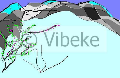 Vibeke’s Artwork - Computer Art or digital artwork 1