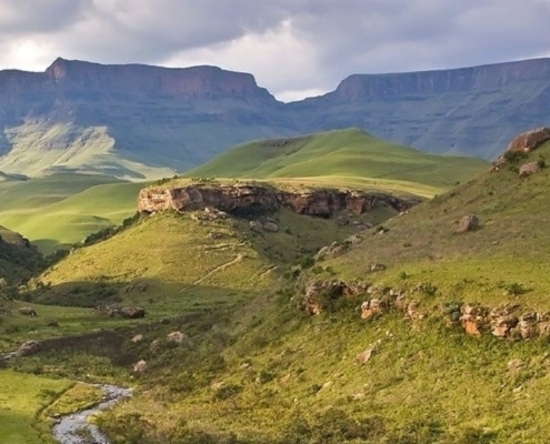 Drakensberg in KwaZulu Natal, South Africa