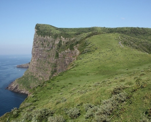 The Matengai cliff in Oki Islands, Japan