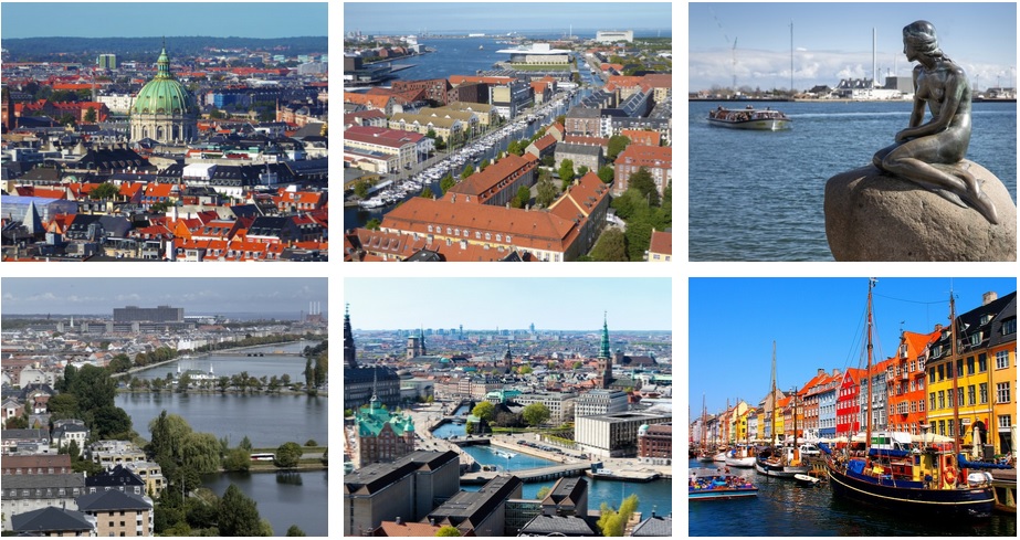 Copenhagen Attractions: The Marble Church, Christianshavn, The Little Mermaid, The Lakes, Slotsholmen, Nyhavn