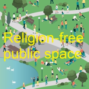 religion-free public space